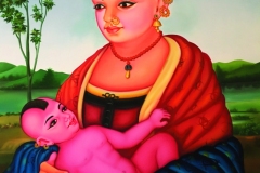 ALEXIS KERSEY, Vierge à l’enfant.