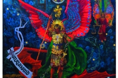 HUGO BOGO, Saint-Michel vainqueur du dragon, 2019.