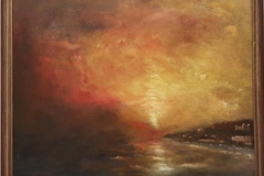 CHRISTIAN BRULEY, Paysage-Cap-Martin