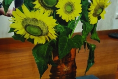 MICHELANGELO PISTOLETTO, Girasoli.